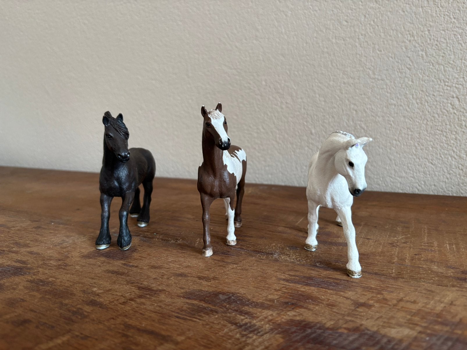 Schleich paardenset A – 3 paarden, Ophalen of Verzenden, Gebruikt