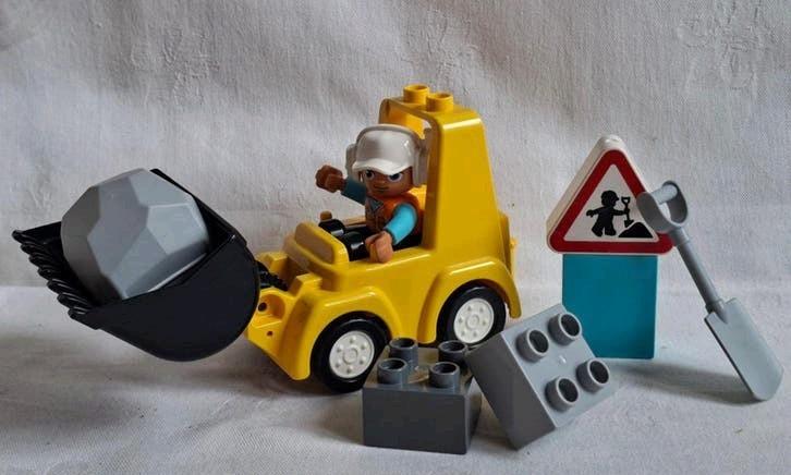 Duplo Bulldozer Shovel set 10930, Ophalen of Verzenden, Zo goed als nieuw, Duplo, Complete set