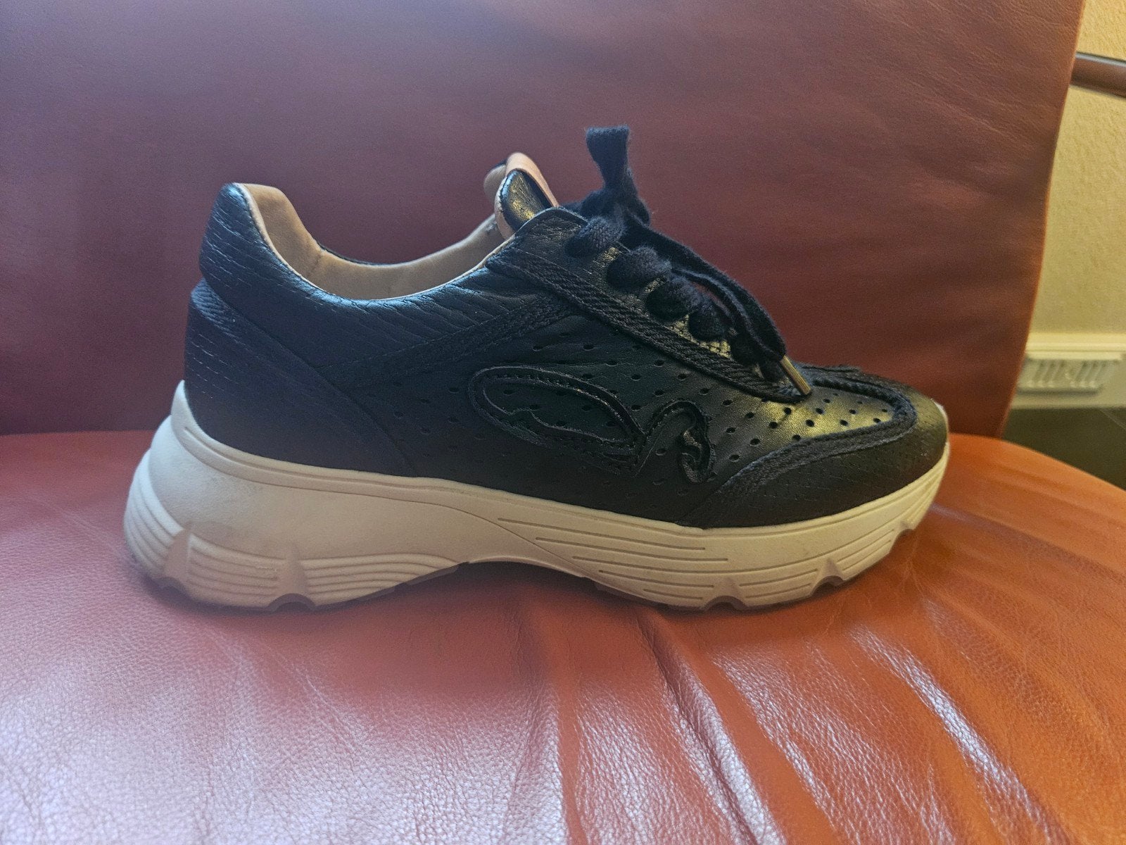 Fred de la Bretoniere Sneaker Mariola Raffi Zwart, Maat 40, Kleding | Dames, Schoenen, Fred de la Bretoniere, Zwart, Ophalen of Verzenden