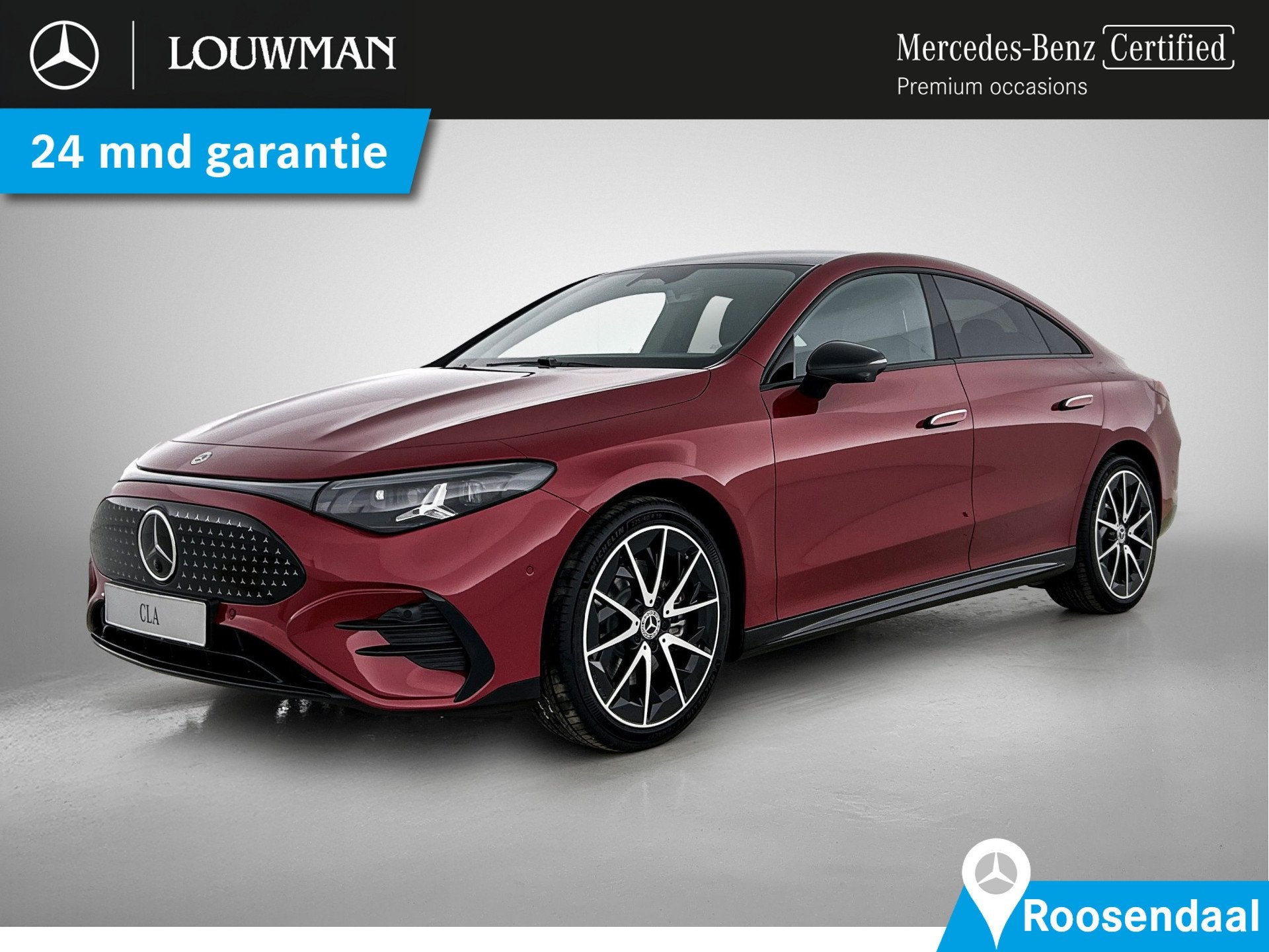 Mercedes-Benz CLA-Klasse 250+ Launch Edition 85 kWh | Trekha, Auto's, Automaat, Achterwielaandrijving, Zwart, 743 km