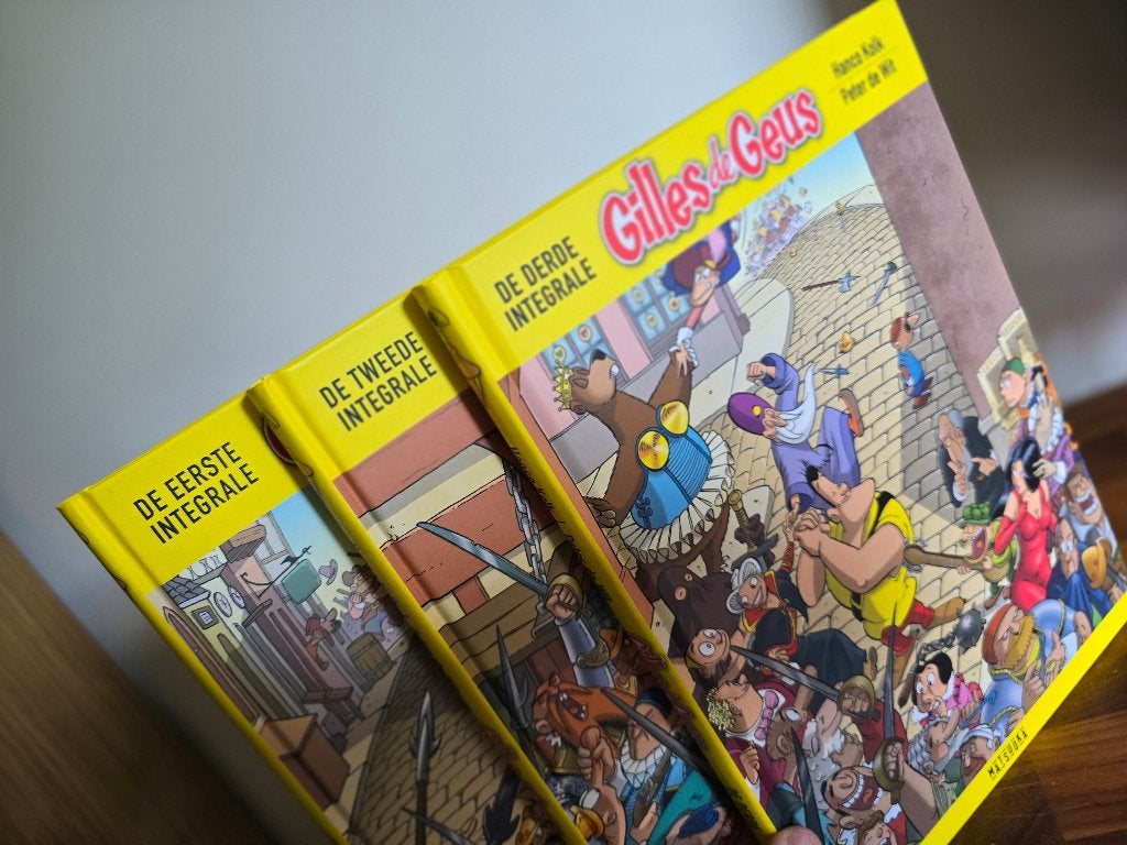Gilles de Geus Integraal (complete serie, 3-delig), Complete serie of reeks, Ophalen of Verzenden, Nieuw