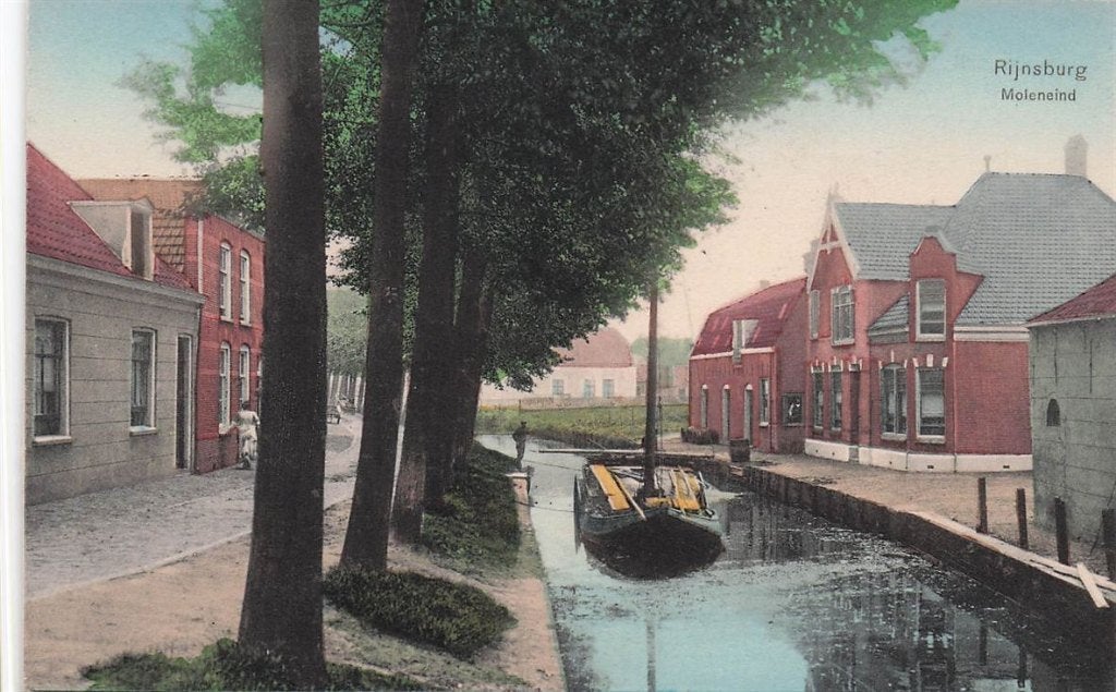 702-107-015 Rijnsburg Moleneind, Verzenden, Voor 1920, Zuid-Holland