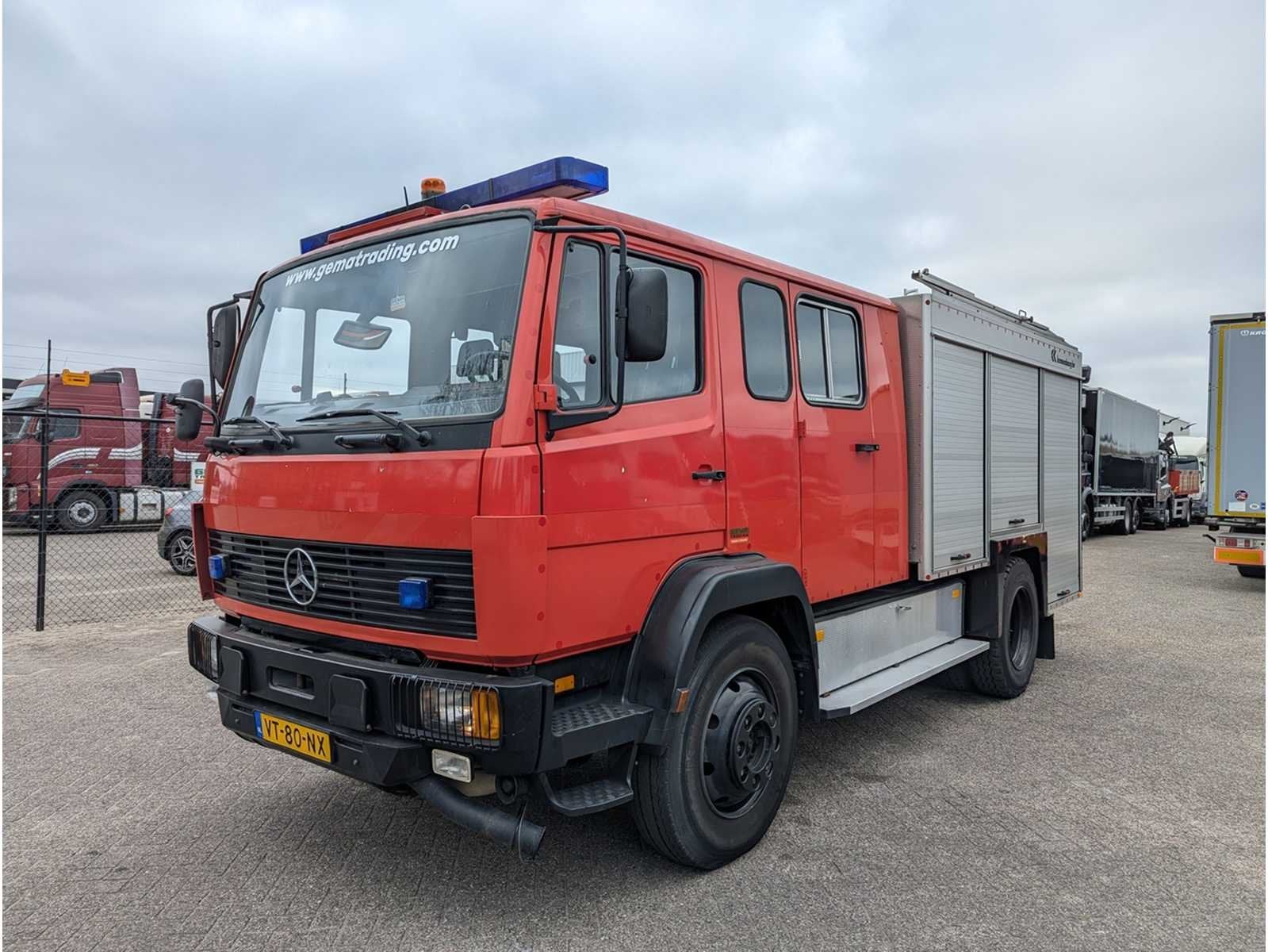 1992 mercedes-benz 1124 AF Brandweerwagen, Gebruikt, Overige modellen, Overige carrosserieën, 9320 kg