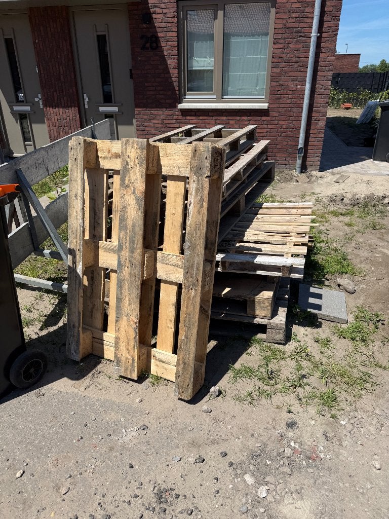 Pallet, Ophalen, Gebruikt, Minder dan 25 mm, Minder dan 200 cm