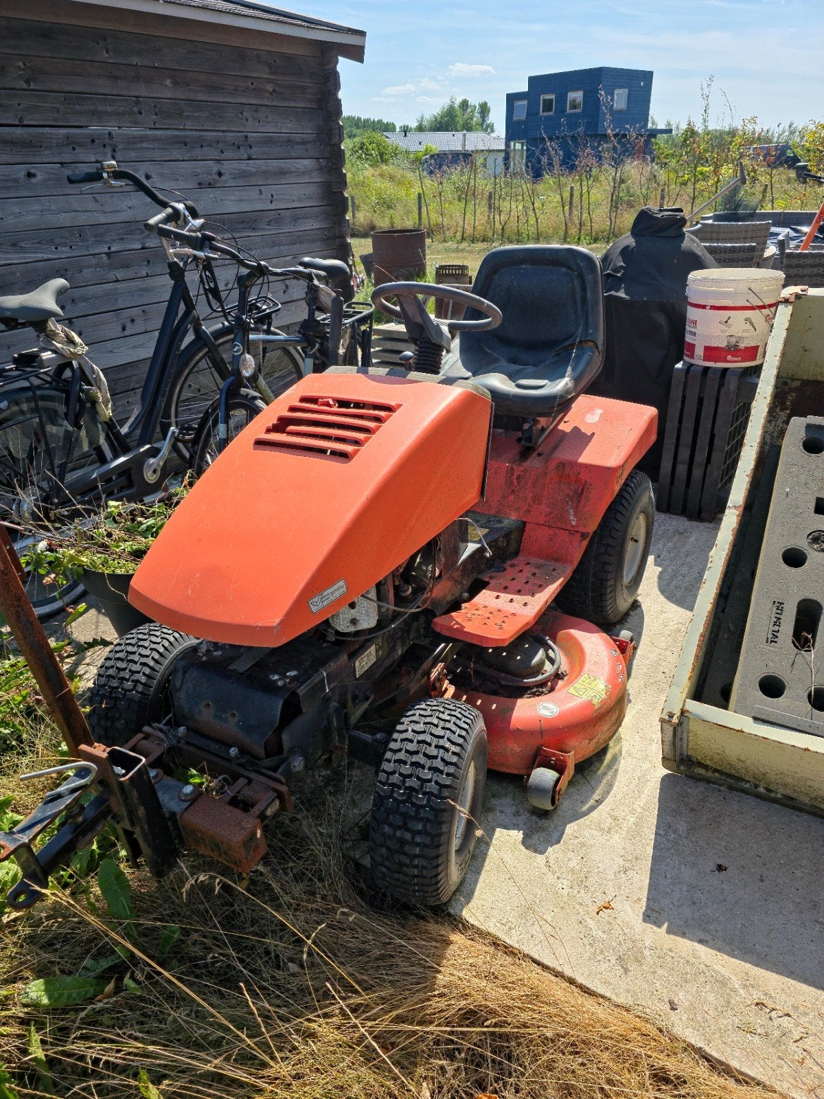 zitmaaier van het merk ariens 2cilinder 16 pk, Ophalen, Gebruikt, Minder dan 90 cm, Versnellingen