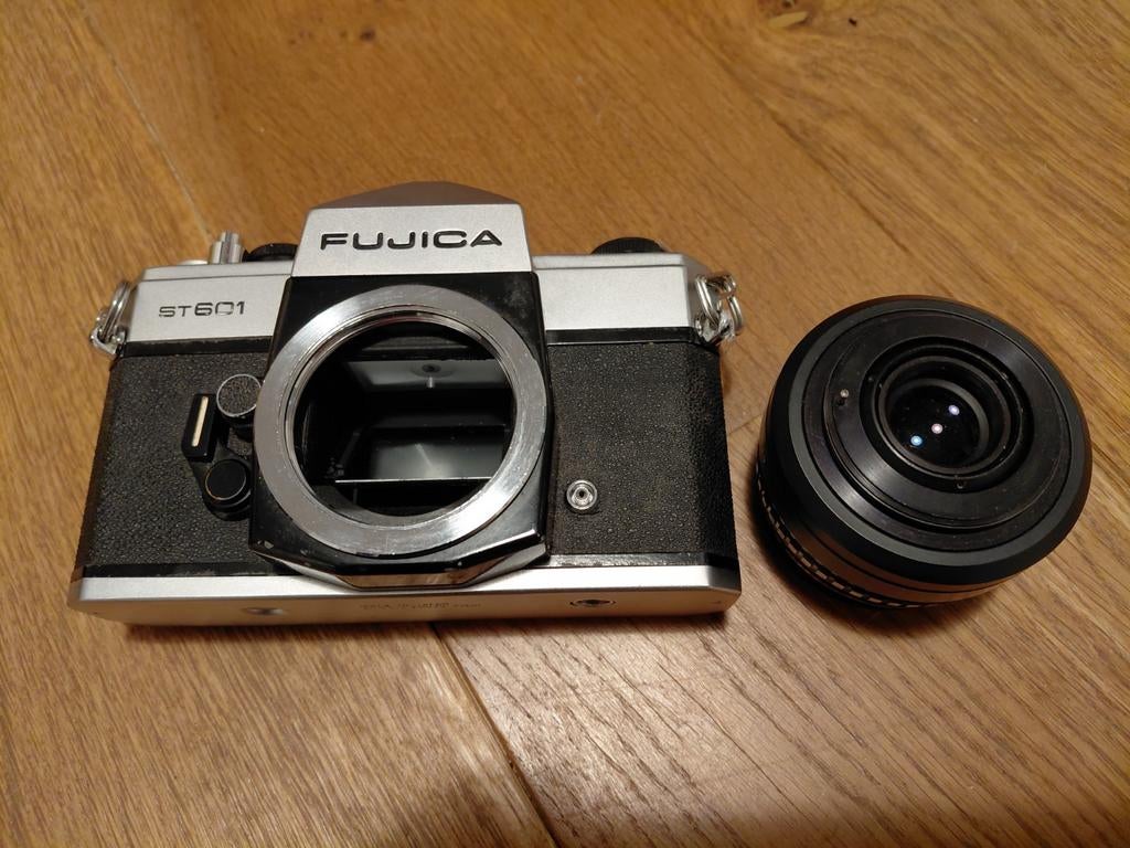 Fujica st601, Ophalen of Verzenden, Spiegelreflex, Overige Merken