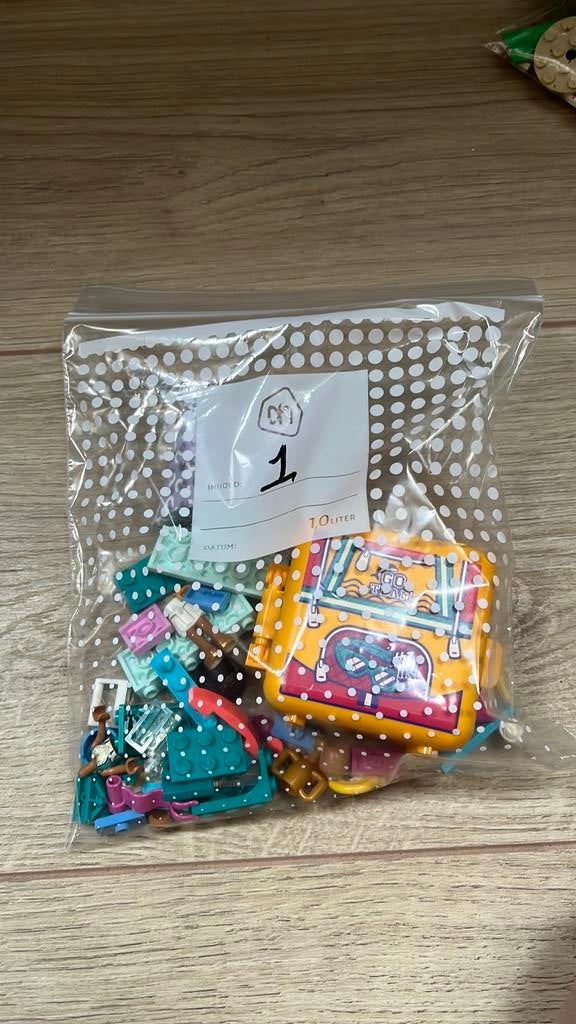 Andrea’s zwemkubes Lego friends., Kinderen en Baby's, Speelgoed | Duplo en Lego, Gebruikt, Lego, Friends, Ophalen of Verzenden