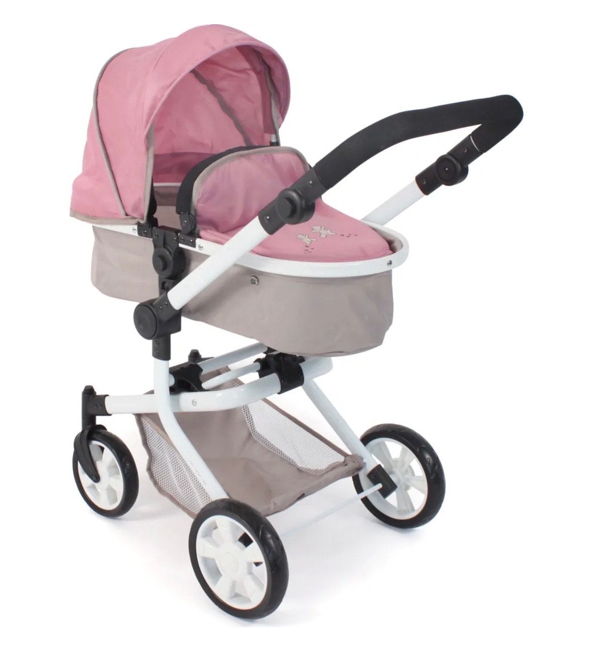 Bayer Chic Combi-Poppenwagen Roze - Veel Functies, Kinderen en Baby's, Speelgoed | Poppen, Ophalen, Gebruikt, Overige typen