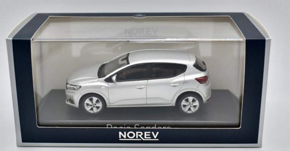 DACIA SANDERO 2021 HIGHLAND GRIJS 1/43 NOREV ref. 509020, Verzenden, Nieuw, Auto, Norev