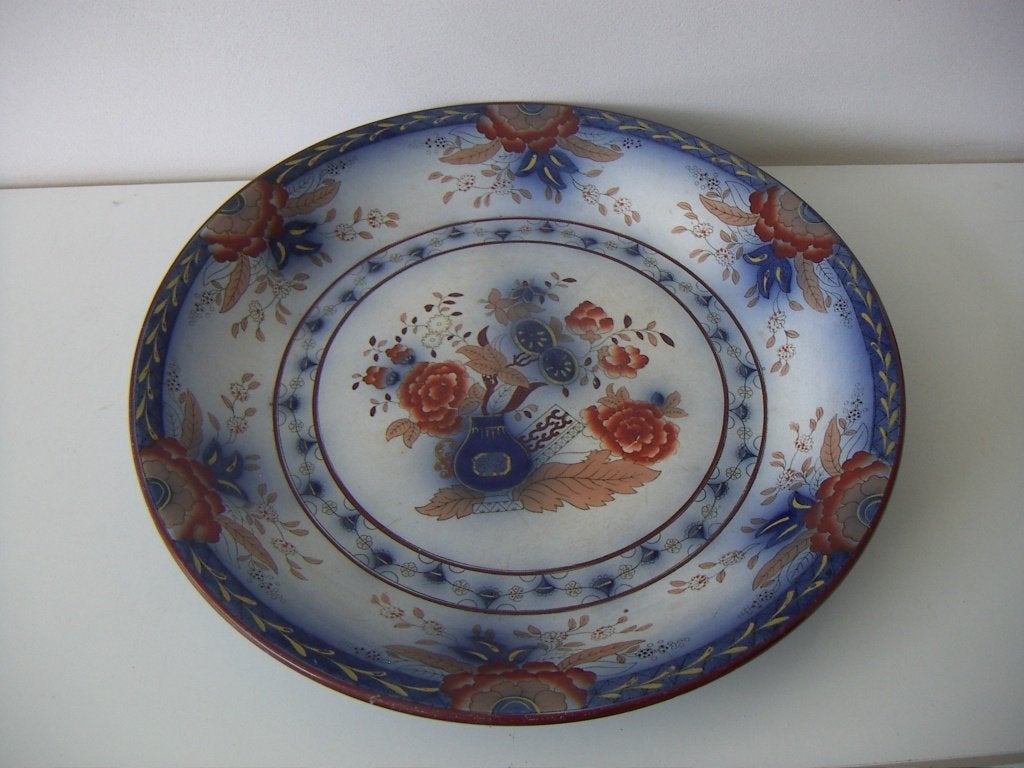 Regout Maastricht porselein keramiek schaal jr.1860-1880., Ophalen of Verzenden