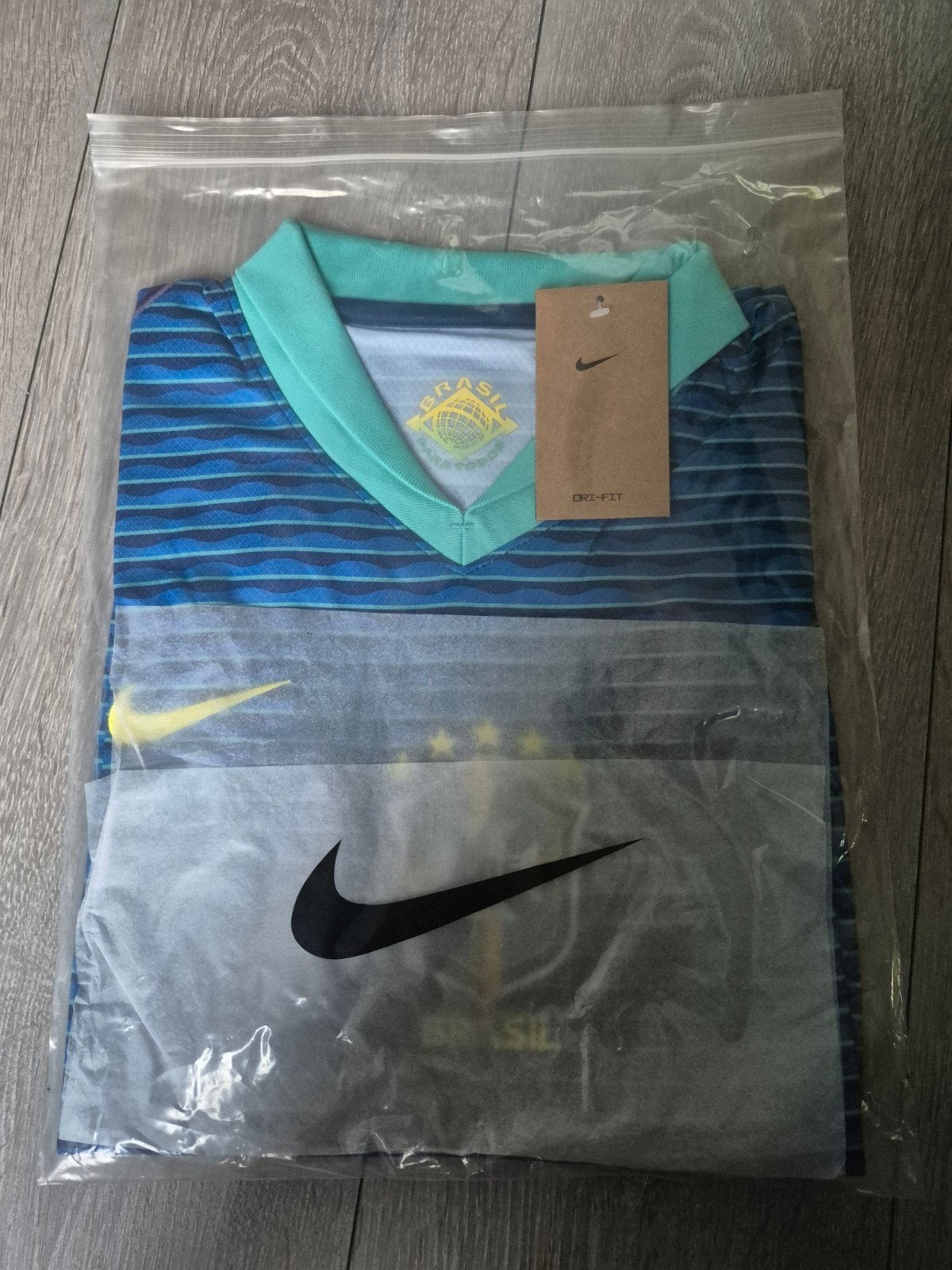 brazilië voetbalshirt maat Medium, Maat M, Verzenden, Nieuw, Shirt