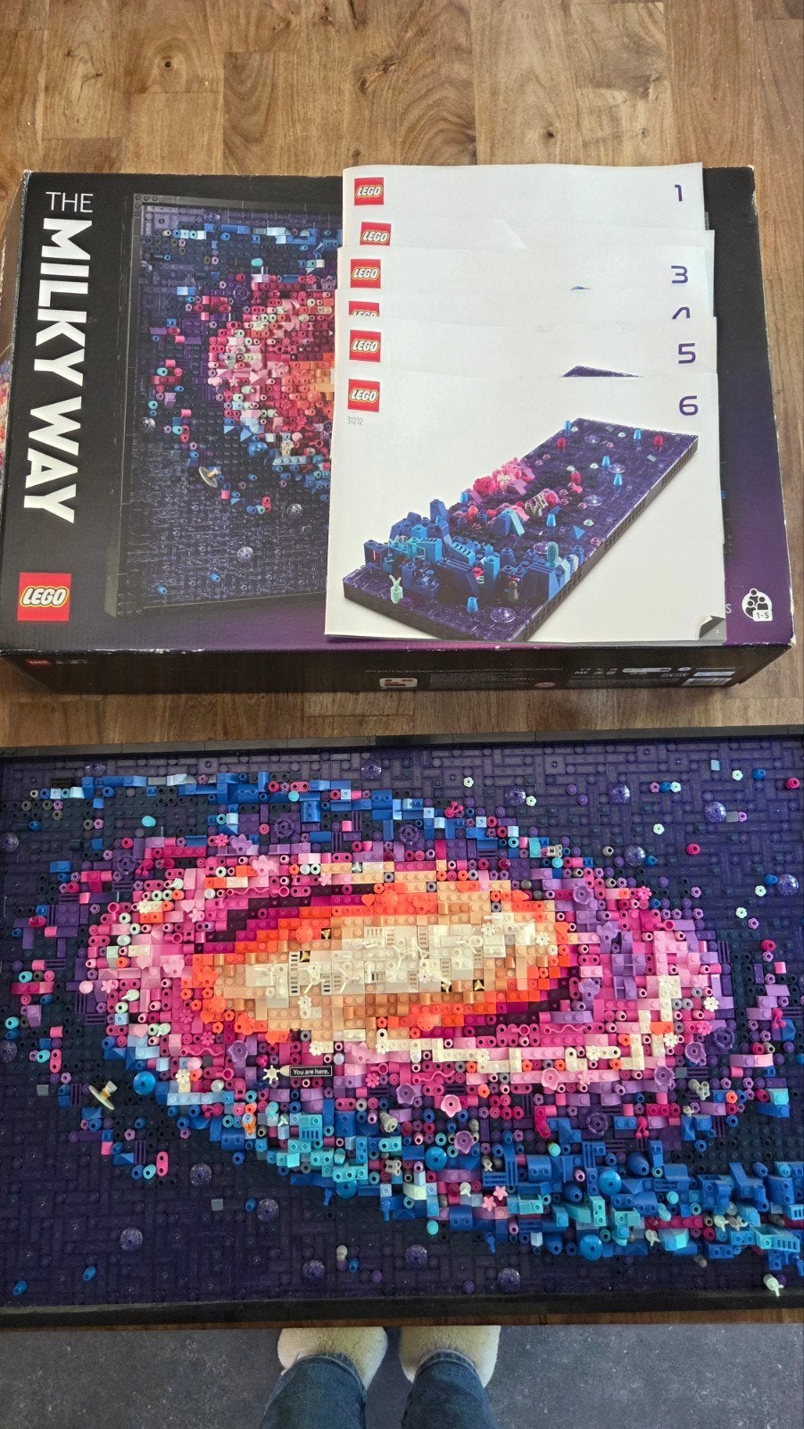 LEGO The Milky Way Melkweg 31212 - Zo goed als nieuw, Ophalen, Zo goed als nieuw