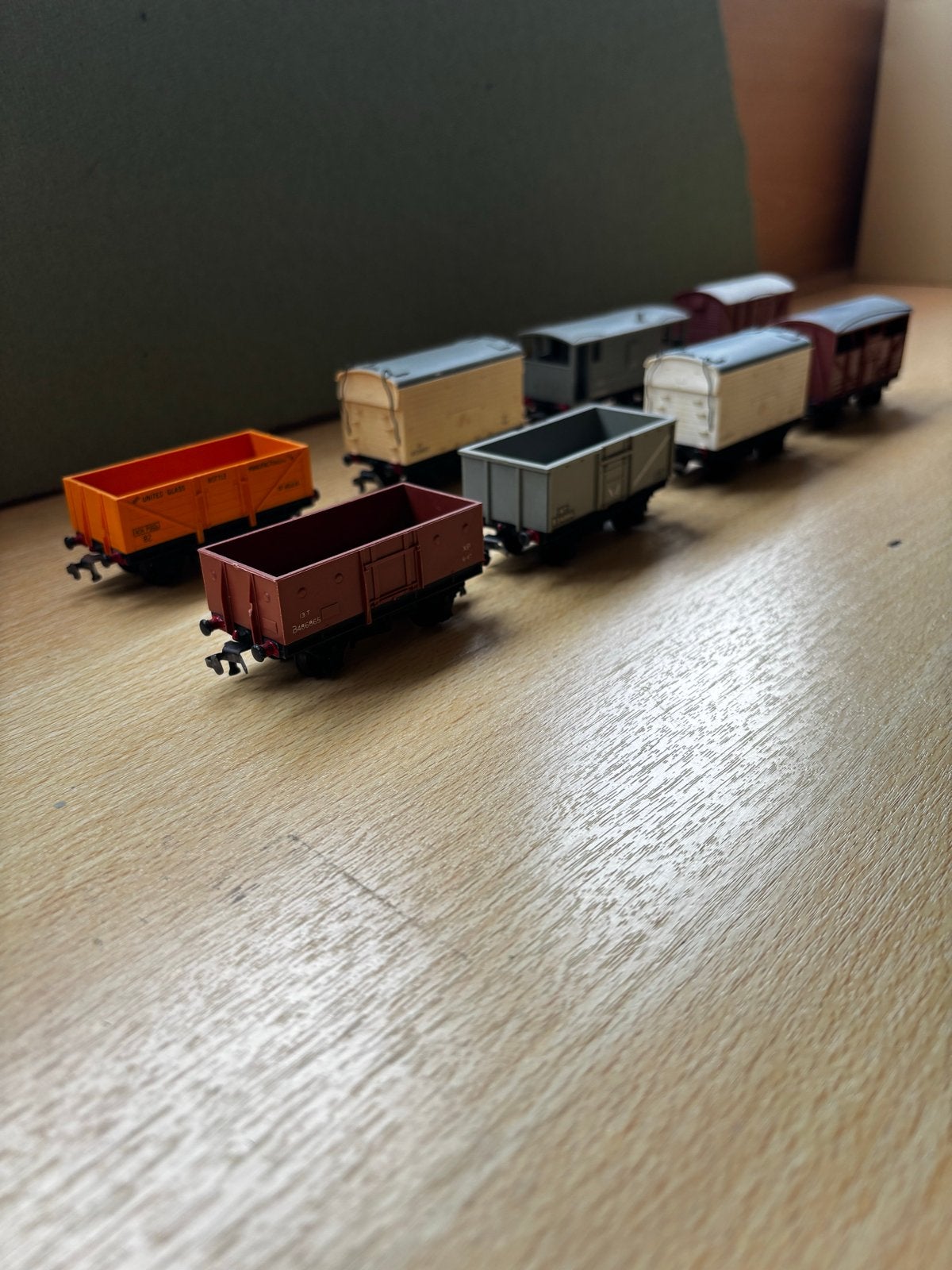 Hornby goederenwagonnetjes - 8 stuks, Hobby en Vrije tijd, Overige merken, Gebruikt, Gelijkstroom of Wisselstroom, Wagon