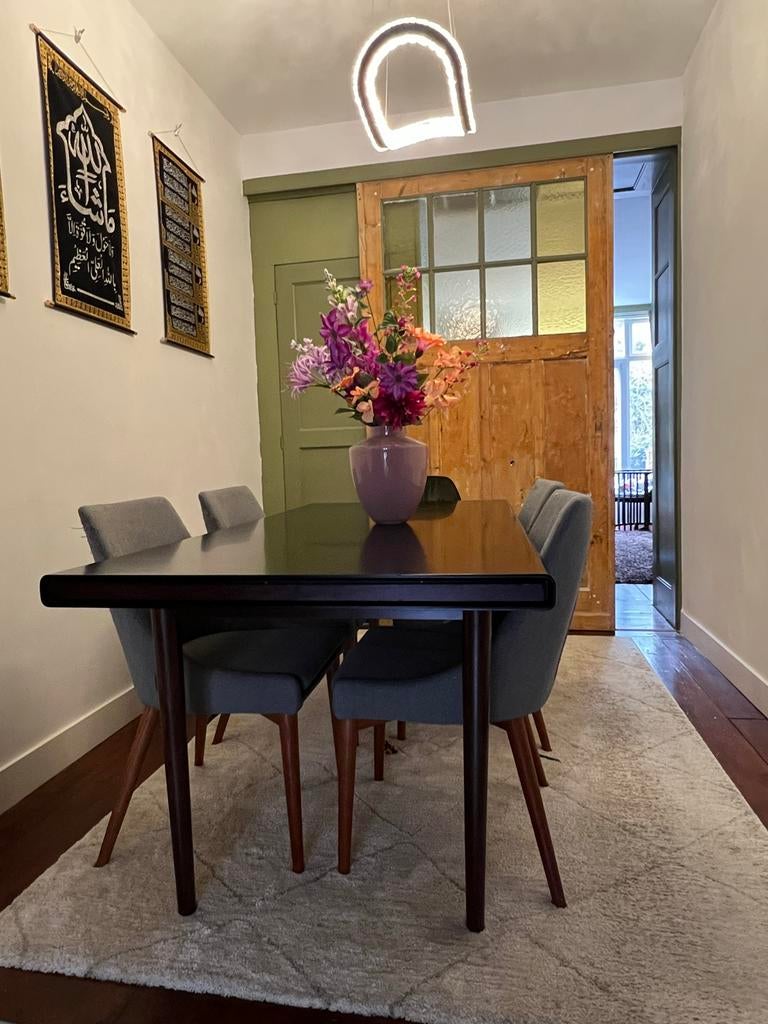 Dutchbone eettafel 200cm, Ophalen, Gebruikt, 200 cm of meer, 50 tot 100 cm