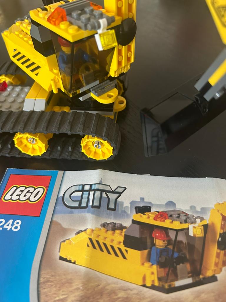 Lego City Graafmachine 7248 met instructies, Kinderen en Baby's, Speelgoed | Duplo en Lego, Gebruikt, Lego, Complete set, Compleet