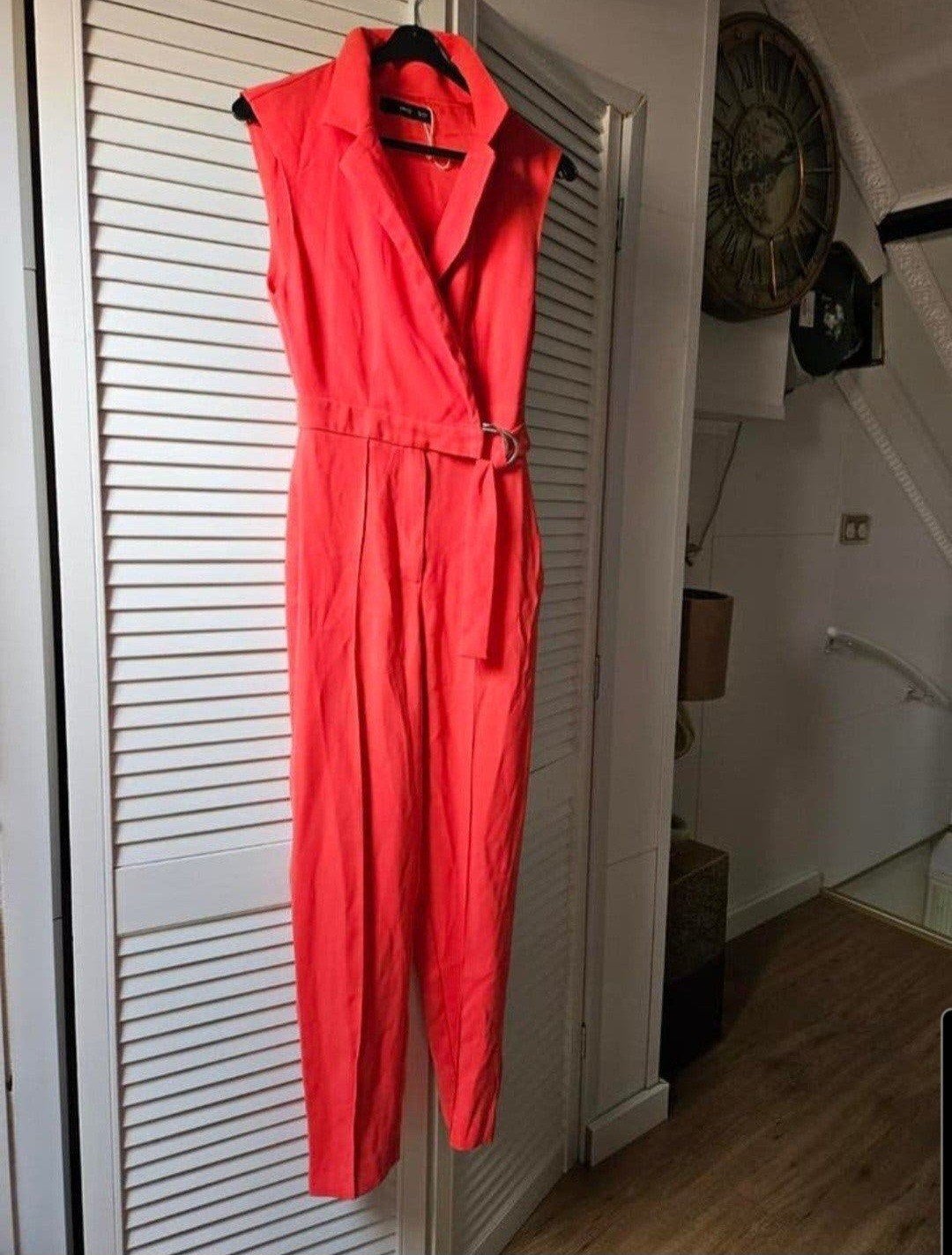 Mooie Jumpsuit ( nieuw), Kleding | Dames, Ophalen, Nieuw, Maat 34 (XS) of kleiner, Rood