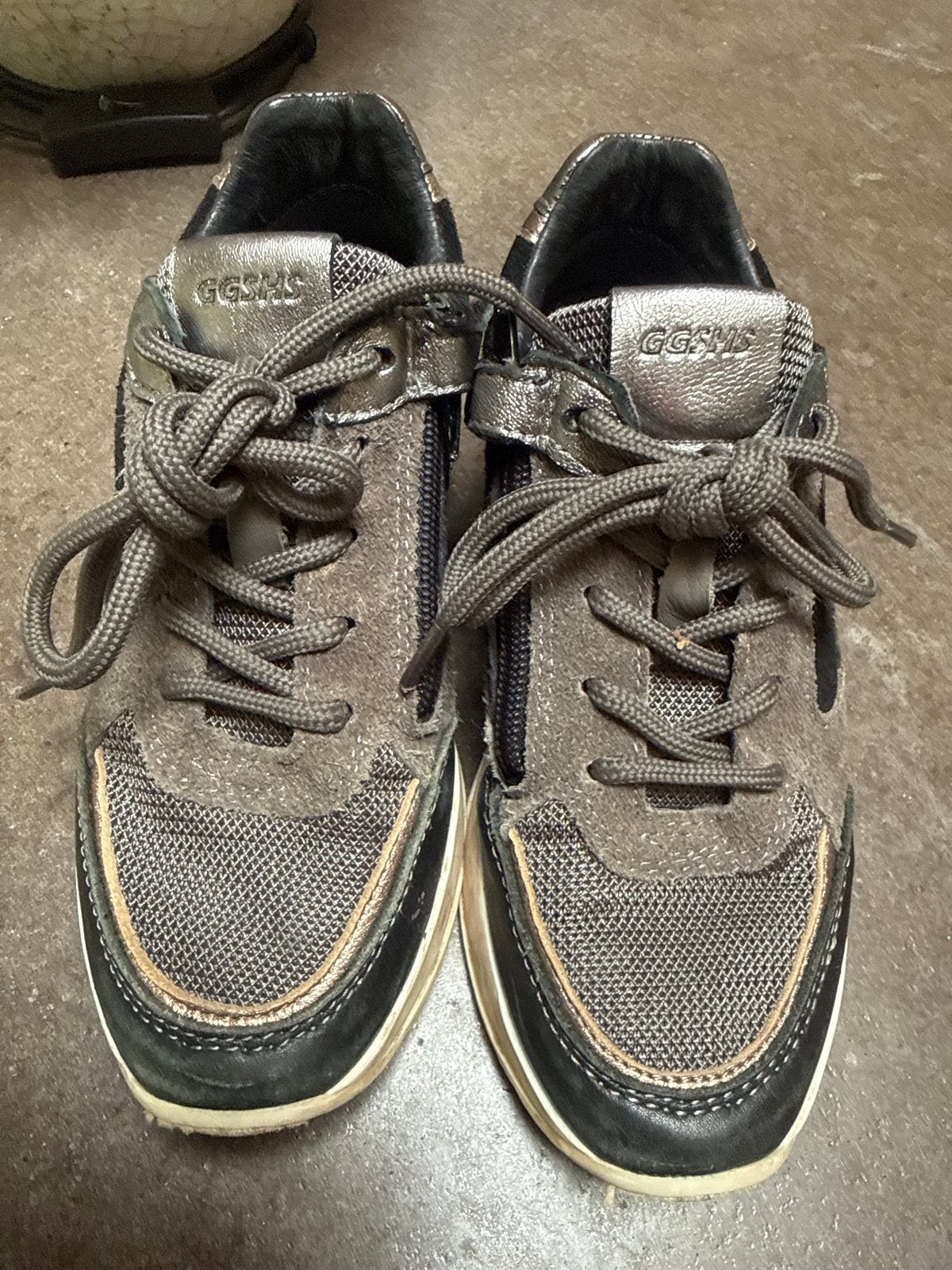Giga leren schoenen maat 31, Ophalen of Verzenden, Grijs, Sneakers of Gympen, Zo goed als nieuw