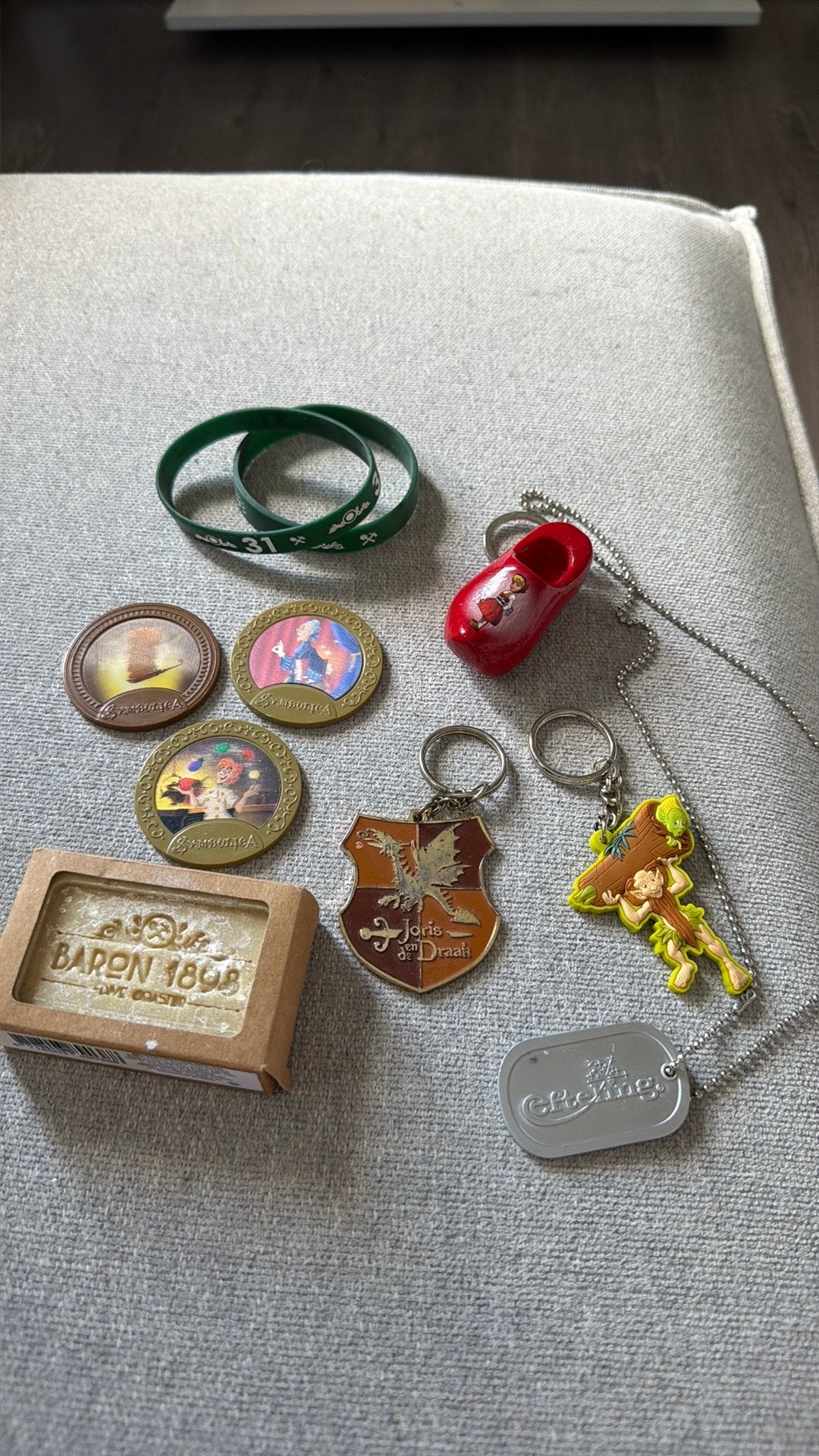 Efteling souvenirs Baron 1898 Joris en de draak, Verzamelen, Ophalen of Verzenden, Zo goed als nieuw