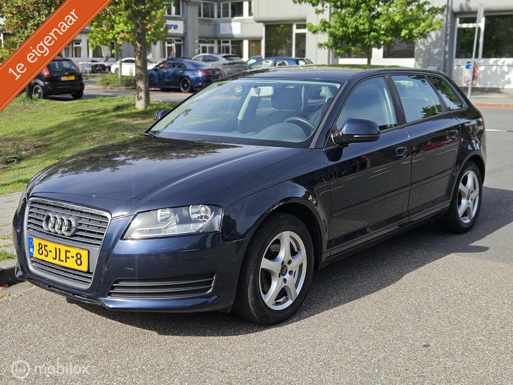 Audi A3 Sportback 1.6 | NAP | APK | 1ste Eigenaar |, Voorwielaandrijving, Gebruikt, Blauw, Automatische klimaatregeling