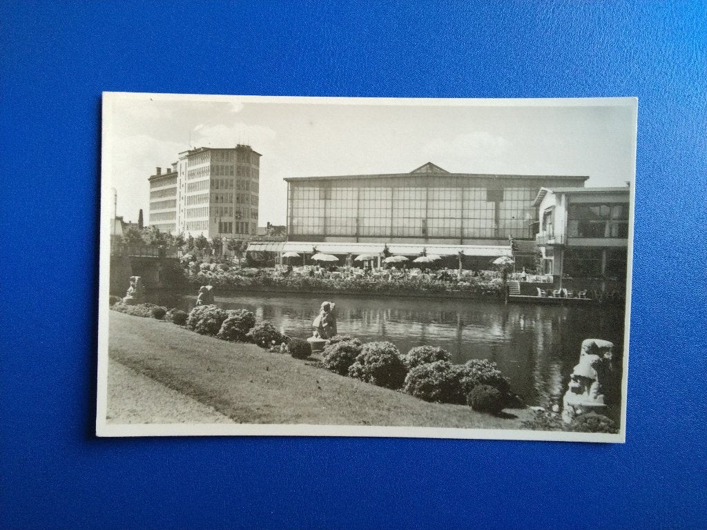 Amsterdam, Apollohal en Rijksverz. Bank. Klf, Verzenden, 1940 tot 1960, Ongelopen, Noord-Holland