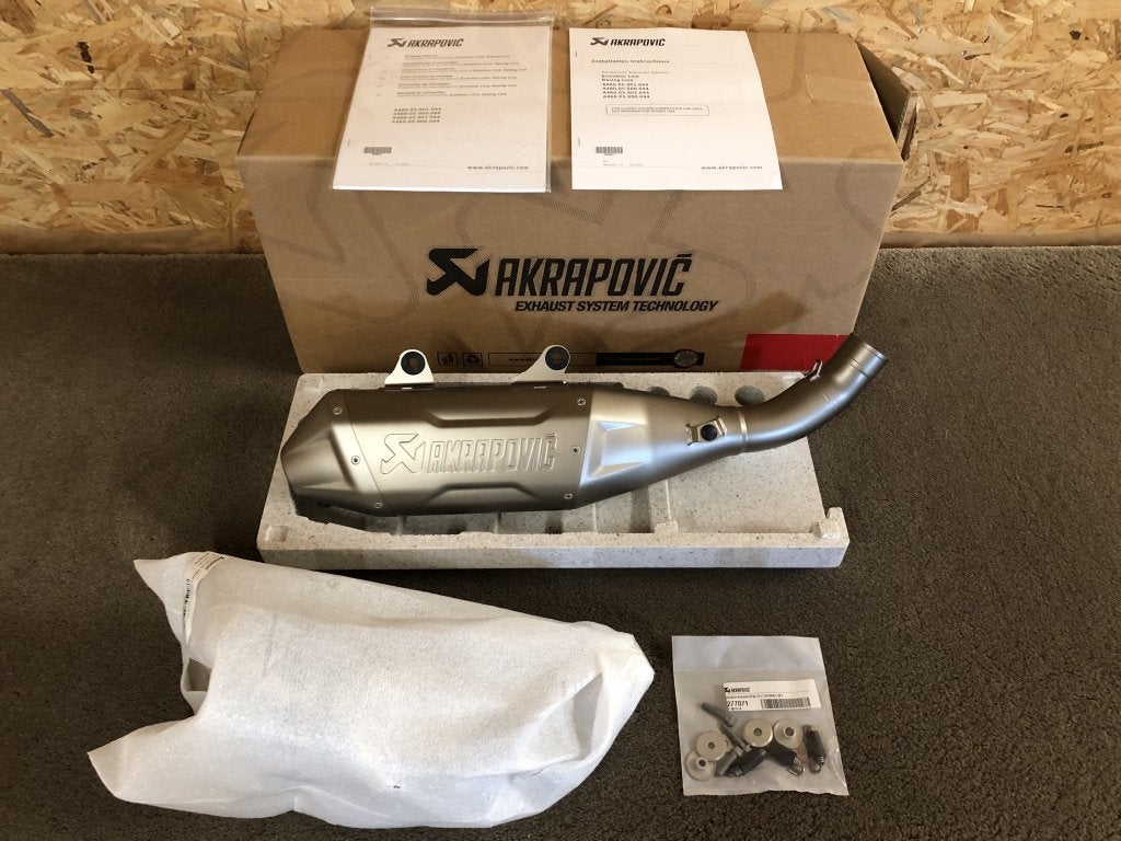 Akrapovic Racing Line KTM 450 SX-F SMR FC FS FX 450 23-24, Verzenden, KTM, Stallhofnerstraße 3, Betriebsgebiet Süd, Mattighofen, Oberösterreich, 5230, AT