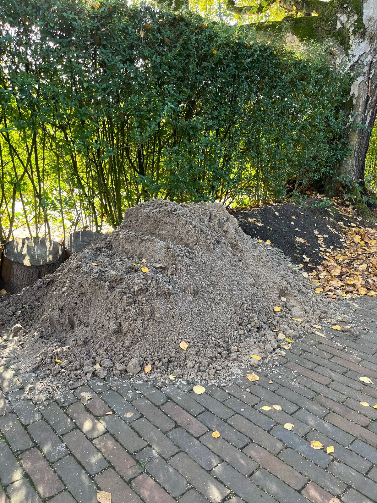 Gratis ophoogzand, ca. 1.5m³, Ophalen, Gebruikt, Ophoogzand