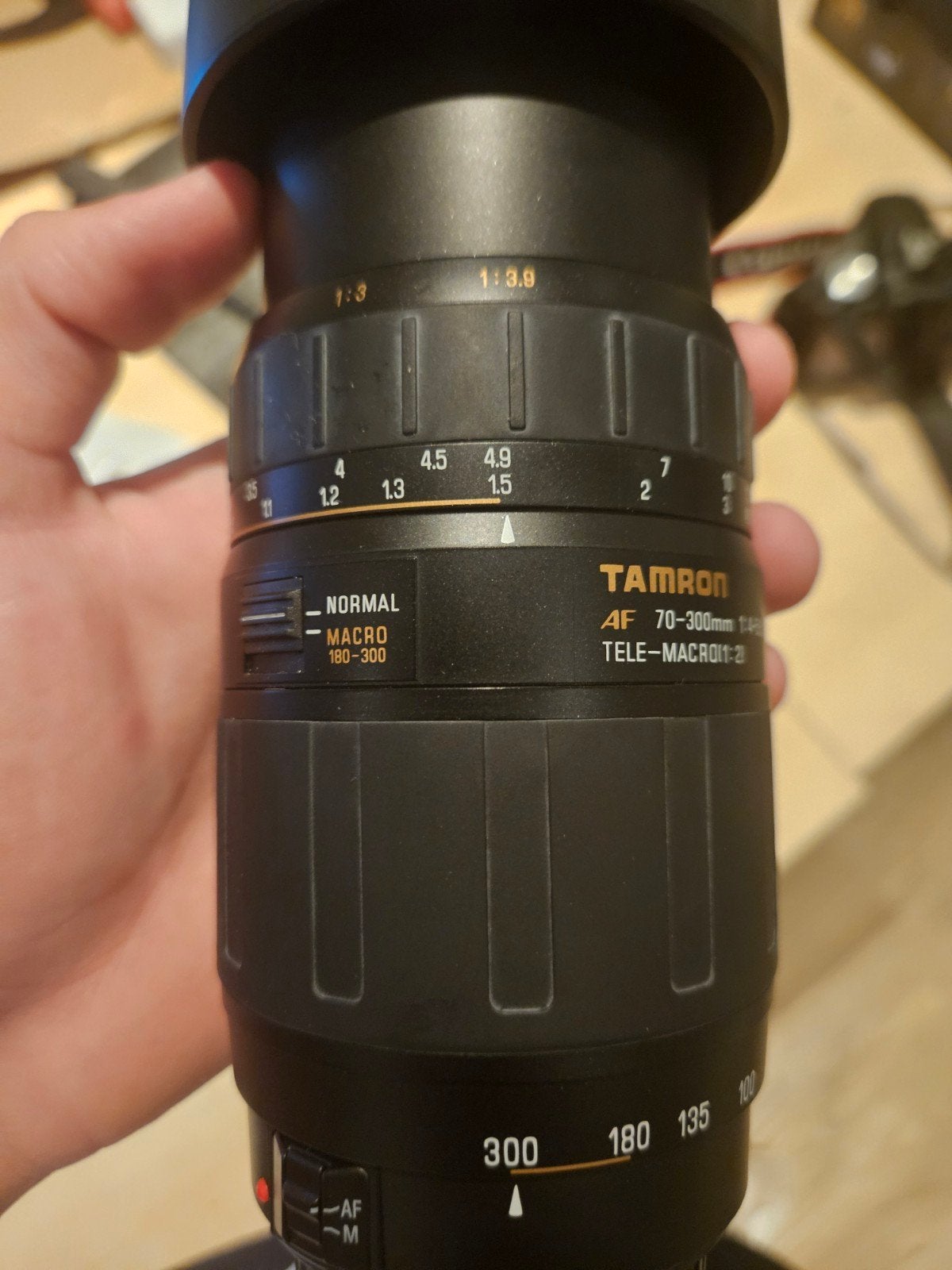 Tamron AF 70-300mm 1:4-5.6 LD Tele-Macro lens, Ophalen of Verzenden, Gebruikt, Telelens