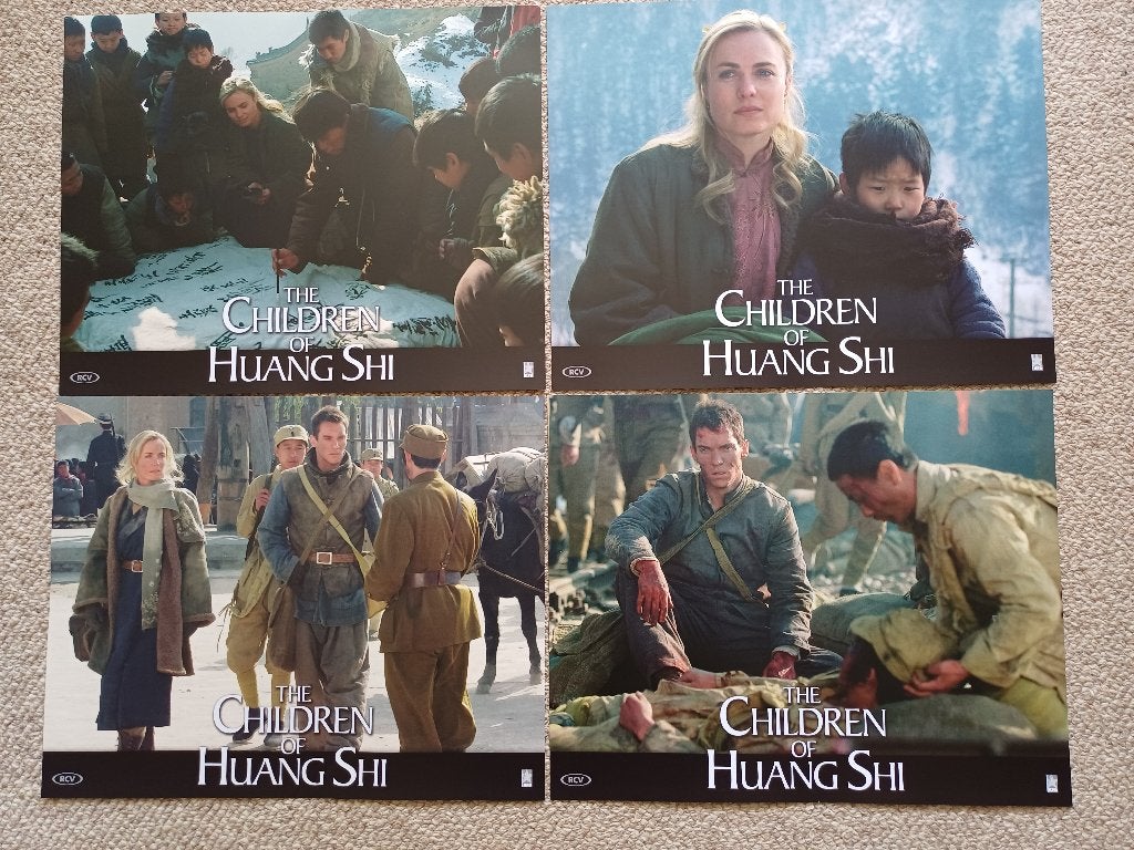 THE   CHILDREN   OF   HUANG   SHI     lobbycard set., Verzamelen, Verzenden, Nieuw, A1 t/m A3, Film en Tv
