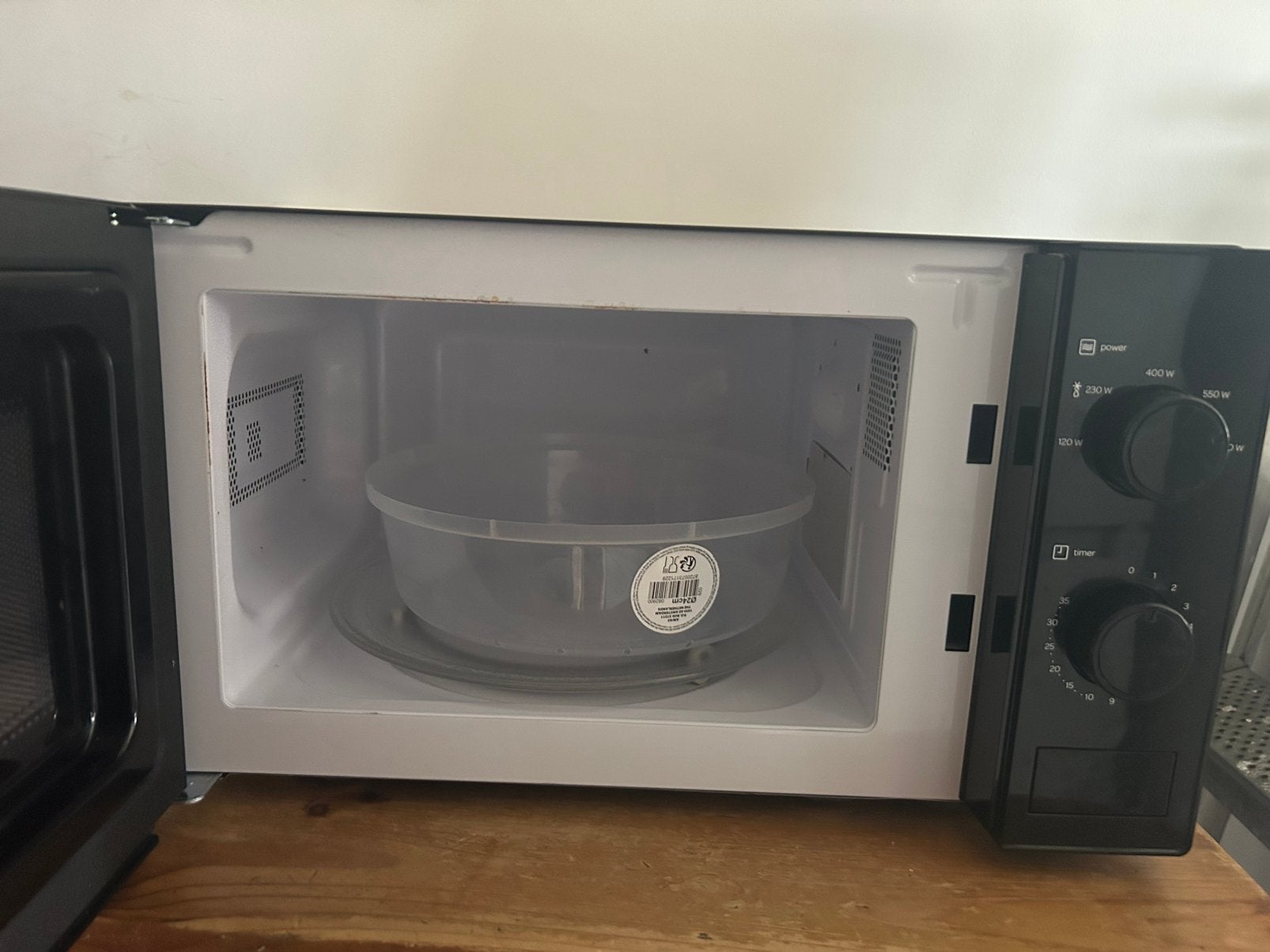 Eenvoudige magnetron , zo goed als nieuw, Witgoed en Apparatuur, Ovens, Ophalen, 45 tot 50 cm, Minder dan 45 cm, Zo goed als nieuw