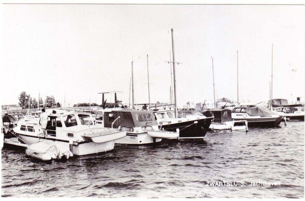 Zwartsluis - Jachthaven, Verzenden, 1960 tot 1980, Ongelopen, Overijssel