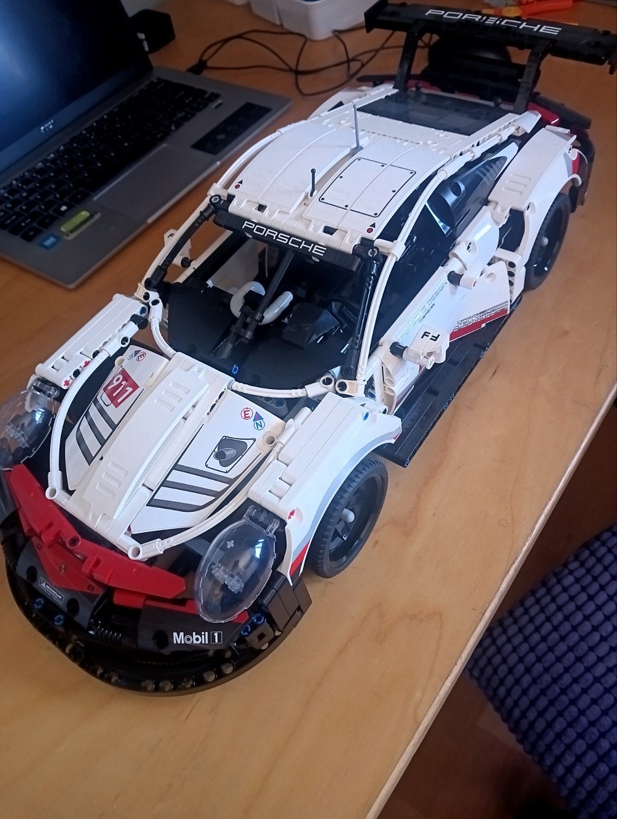 Lego Technic Porsche 911 RSR (42096), Kinderen en Baby's, Ophalen, Gebruikt, Lego, Technic