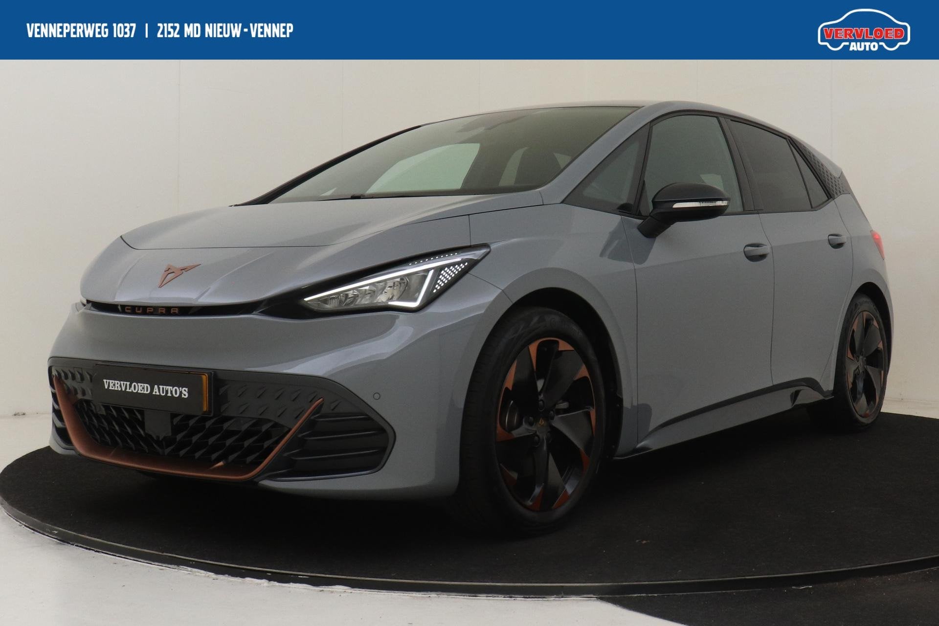 CUPRA BORN ADRENALINE ONE 62 kWh -CAMERA|ADAP.CRUISE|KEYLESS, Auto's, Automaat, 34 min, Gebruikt, Zwart