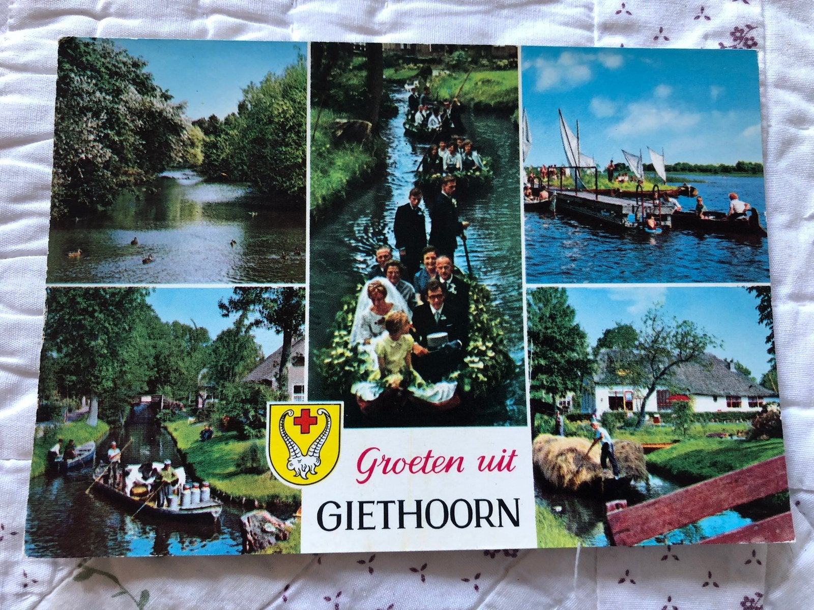 Giethoorn, vijfluik, Ophalen of Verzenden, 1960 tot 1980, Overijssel