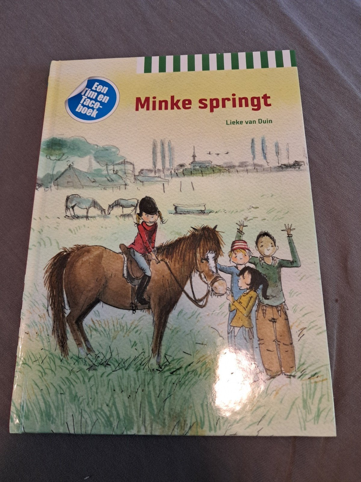 Minke springt - leesladder, Ophalen of Verzenden, Gelezen, Lieke van Duin, Fictie algemeen
