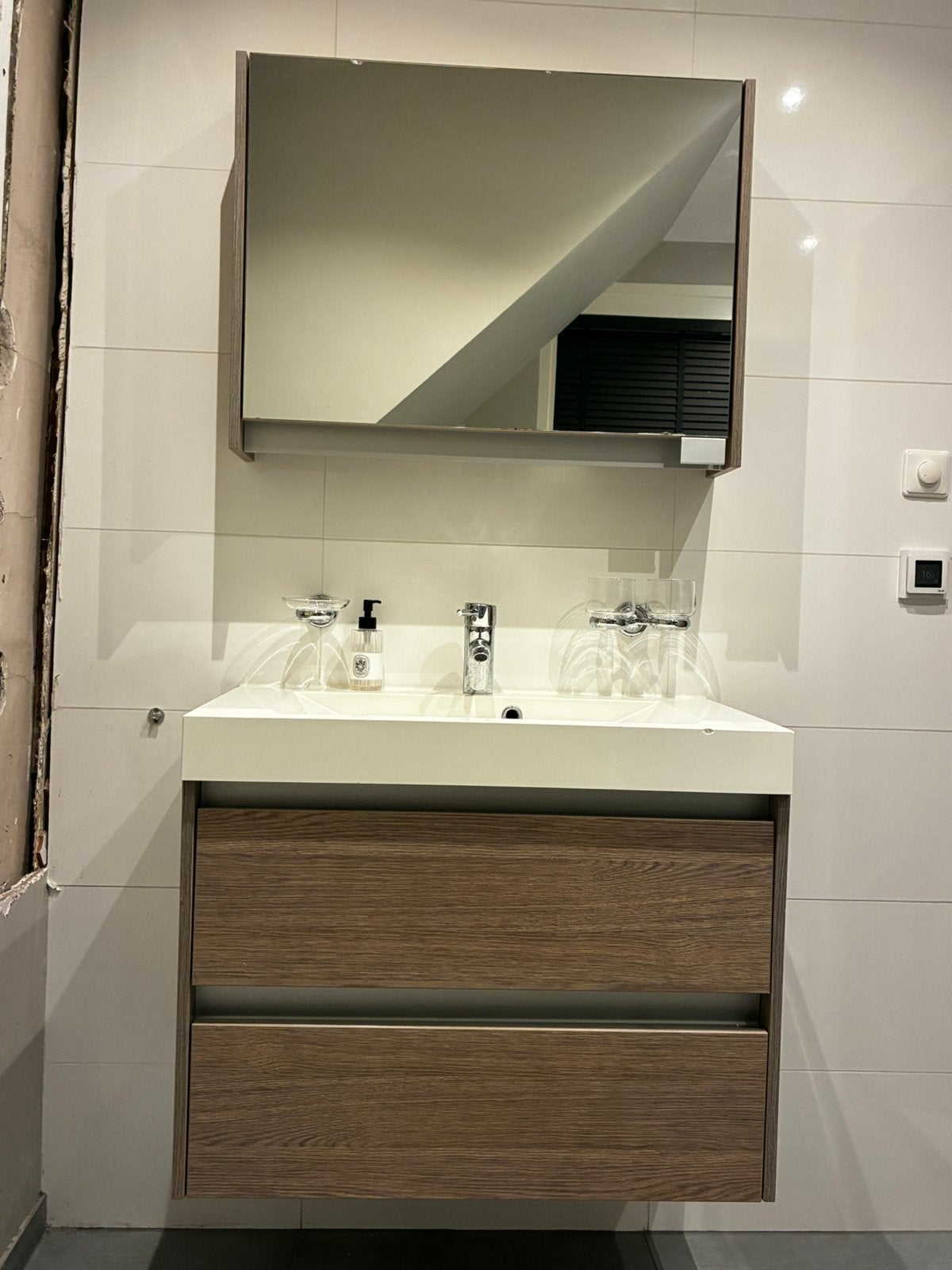 Badkamer meubel met mengkraan, Ophalen, Gebruikt, Overige typen, 50 tot 100 cm
