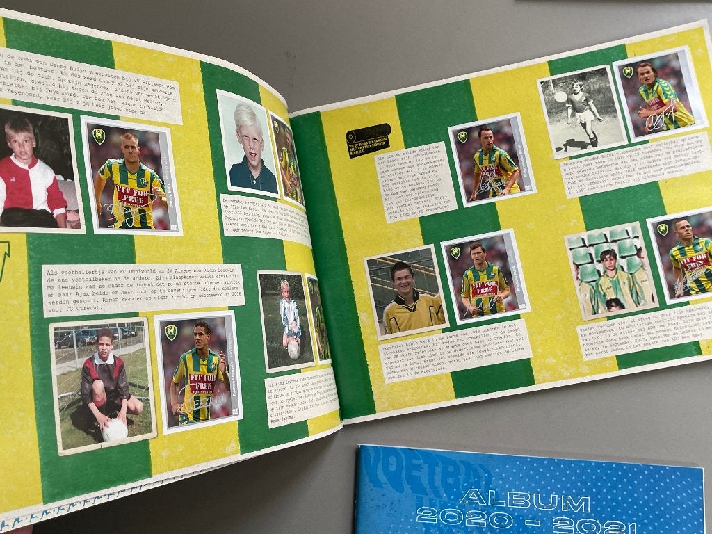 8 complete voetbalalbums van Albert Heijn, C 1000 en Plus. , Ophalen of Verzenden, Zo goed als nieuw, Overige binnenlandse clubs