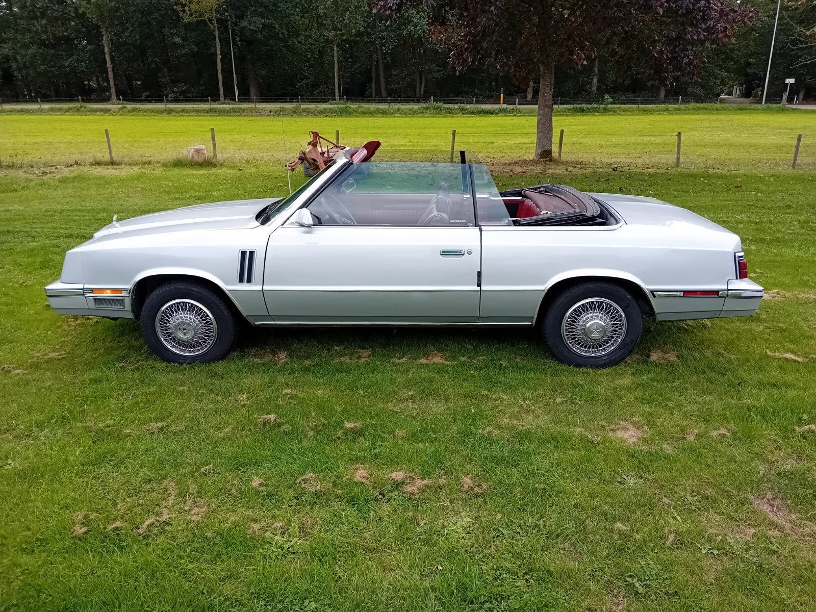 Chrysler Dodge 600 2.6L AUT Cabriolet 1986 Grijs 2 jaar APK, foto 2