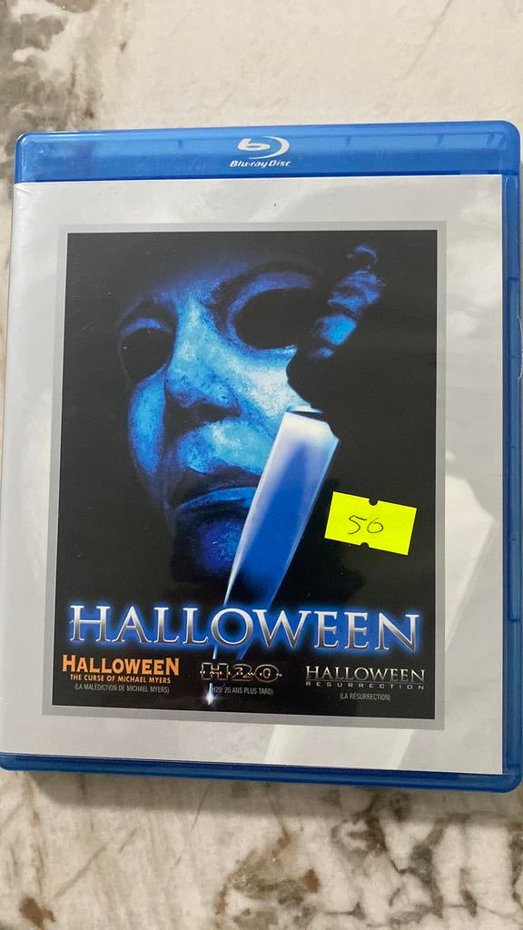 Halloween blu ray collection, Ophalen of Verzenden, Zo goed als nieuw, Horror