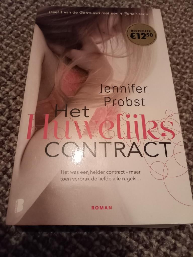 p14 Het Huwelijkscontract - Jennifer Probst, Boeken, Ophalen of Verzenden, Zo goed als nieuw, Jennifer Probst, Nederland