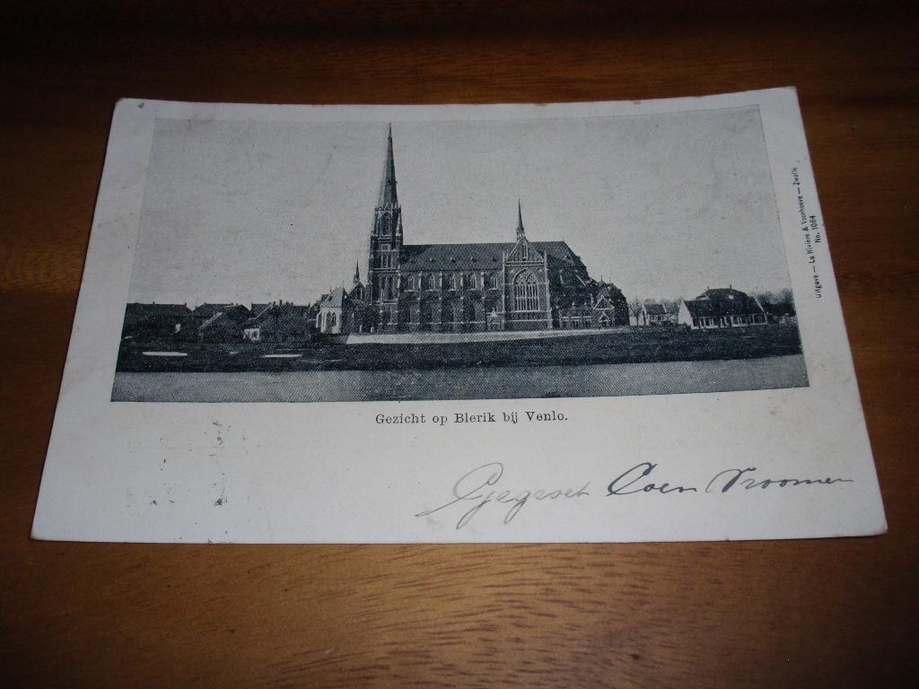Kerk Blerik bij Venlo Blerick, Verzenden, Voor 1920, Gelopen, Limburg