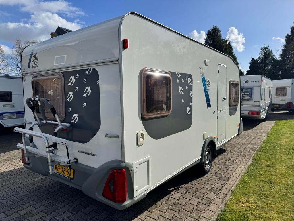 Prachtige KNAUS EUROSTAR 450 TF *mover*tent*panoramaluifel*, Caravans en Kamperen, Rondzit, Bedrijf, _, Schokbreker
