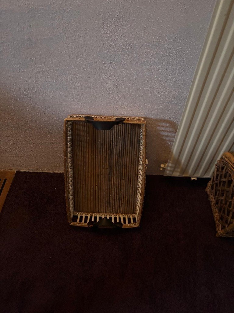 te koop dienblad RM, Ophalen, Gebruikt, Rechthoekig, Hout