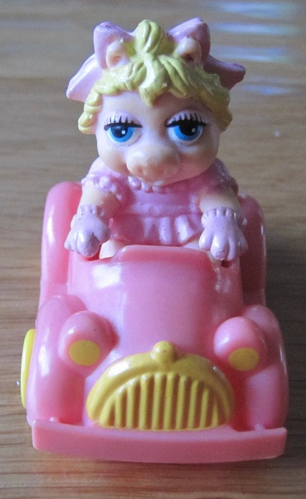 Miss Piggy in auto - McDonalds actie 1986, Verzamelen, Ophalen of Verzenden, Zo goed als nieuw