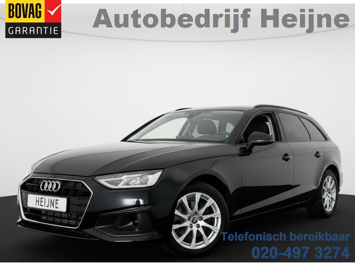 Audi A4 Avant 35 TFSI 2.0 150PK S-TRONIC PRO-LINE NAVI/PDC/L, Auto's, Gebruikt, 4 cilinders, A4, Zwart