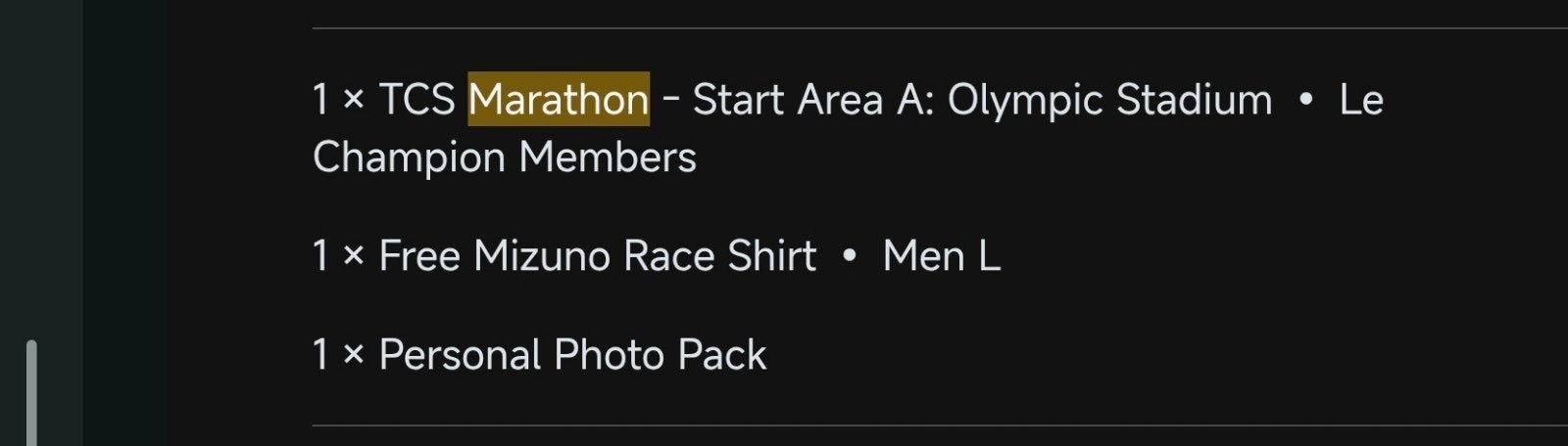 startbewijs Amsterdam marathon (olympisch stadion), Tickets en Kaartjes, Eén persoon, Overige soorten