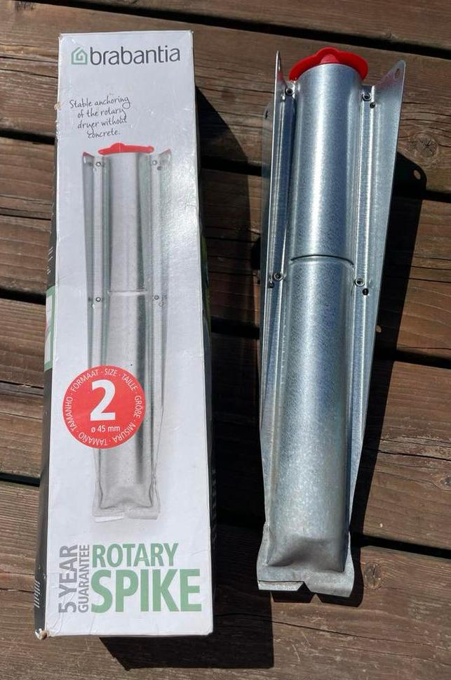 Brabantia Rotary Spike - Grondanker voor droogmolen, Ophalen of Verzenden, Nieuw