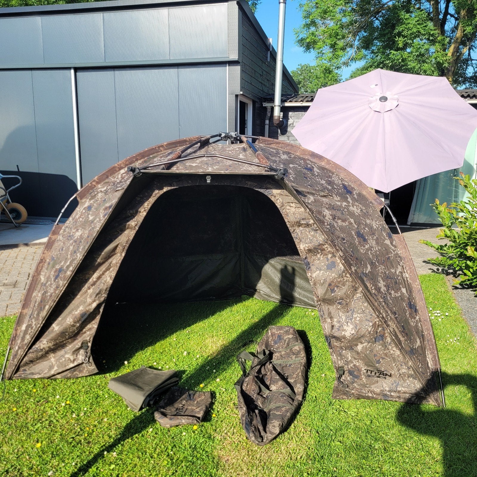 teruil nash titan hide xl camo pro, Ophalen of Verzenden, Zo goed als nieuw, Overige typen