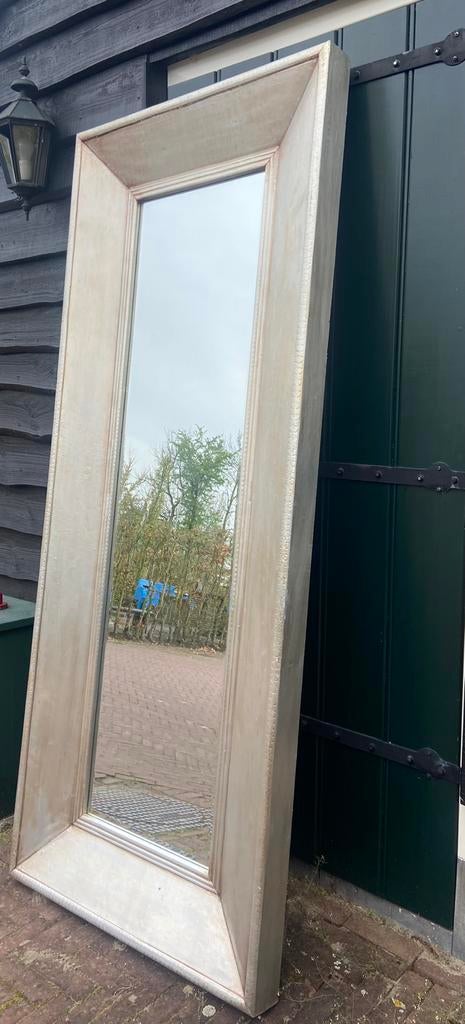 Spiegel brocante, Huis en Inrichting, Woonaccessoires | Spiegels, Ophalen, Gebruikt, 200 cm of meer, 75 tot 100 cm