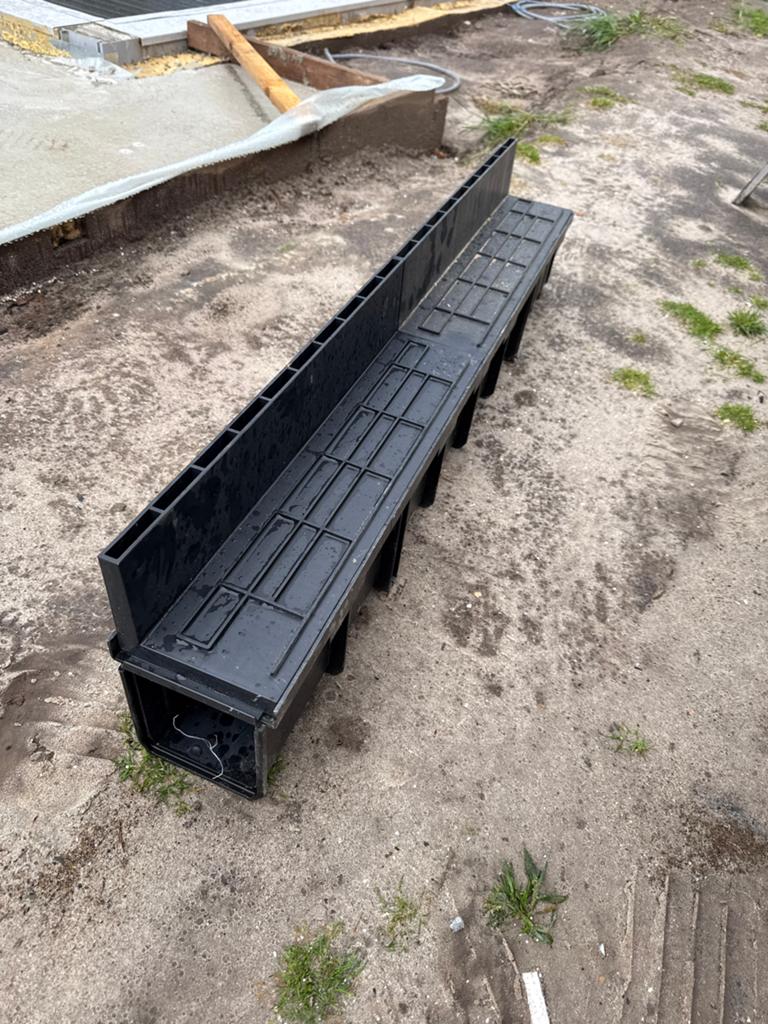 14x Nieuwe lijngoot / sleufgoot 130x500 H85, Ophalen, Nieuw, Minder dan 2 meter, 80 mm of meer