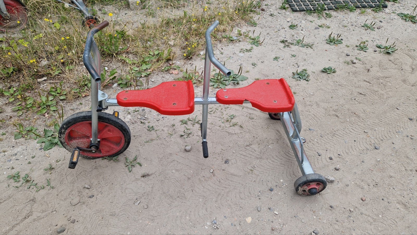 Okido tandem fiets voor kinderen - Gebruikt, Kinderen en Baby's, Ophalen, Gebruikt, Trapvoertuig
